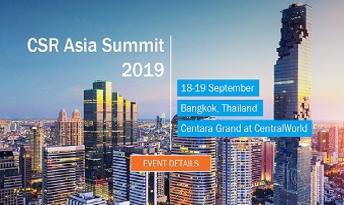 Press Release: Asia’s largest sustainability & social responsibility conference,  CSR Asia Summit 2019 held in Bangkok 